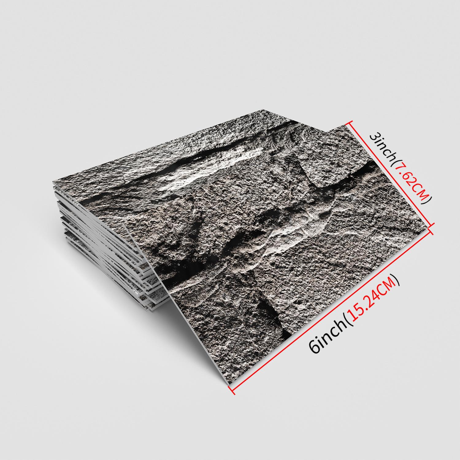 

Кухня Ванна Кімната Настінна Декорація Настінна Наклейка Самоклеючі Водонепроникні Потовщені Матові Пінопластові Шпалери 3 * 6 Дюймів 15.24 * 7.62cm/24pcs