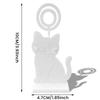 Tisch Nummernhalter Kleine Tisch Foto Halter Dekorative Katze Form Foto Display Ständer Für Zuhause Hotels Esszimmer Platzkarten