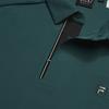 FILA Golf Series Fashion Simple Classic Sports Casual Comfortable Short Sleeve Polo Shirt Men tops Sea-Green A11M625136FKK