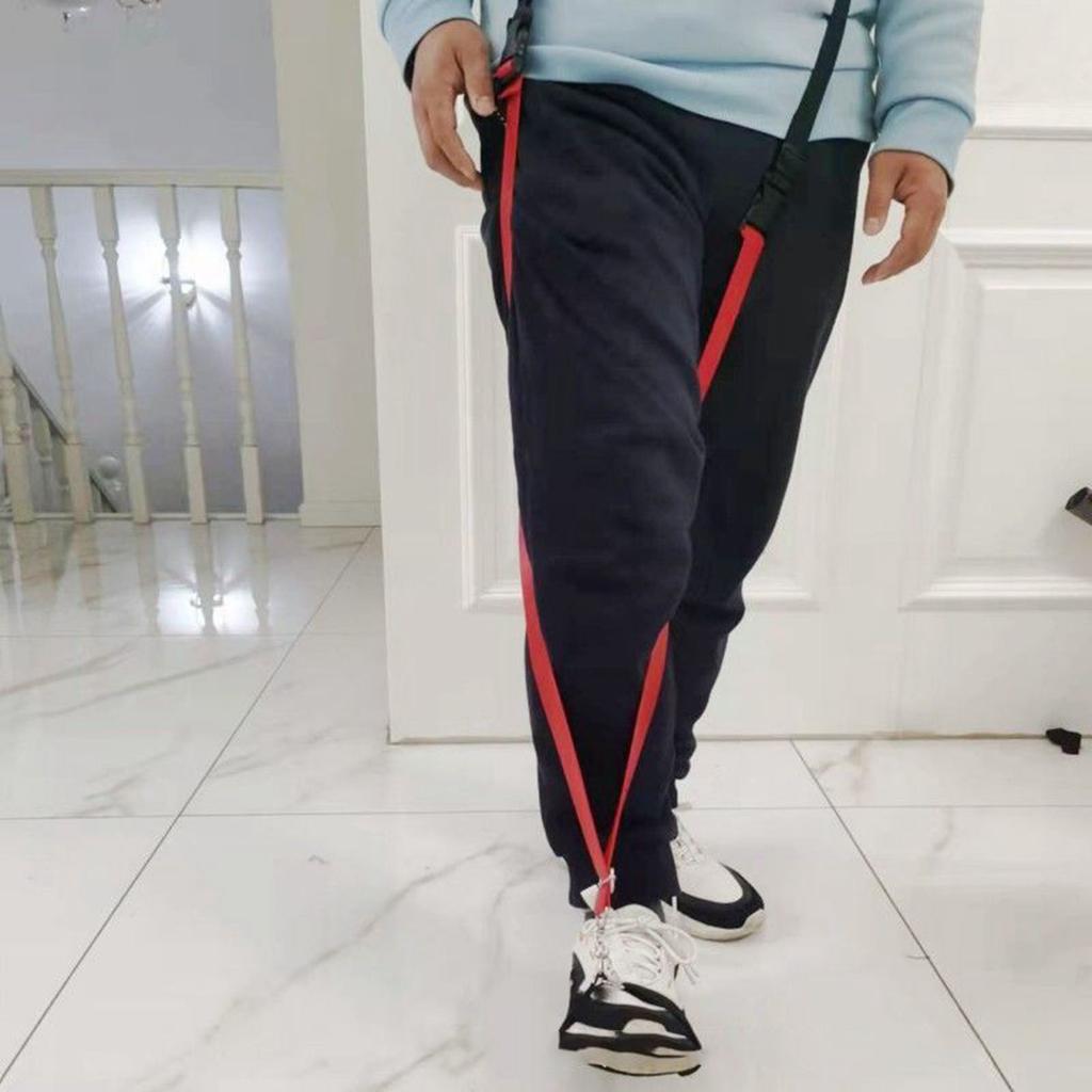 Leg Lifter Strap Adjustable Foot Lifter Assist Mobility Aids and Equipment for Hemiplegia Recovery