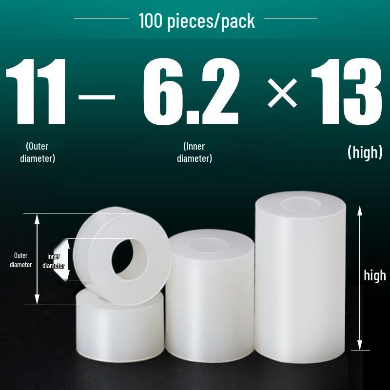 M6 Nylon Hex Standoff Spacer for PCB with ABS Washer