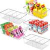 Clear Student Desktop Makeup & Sundries Organizer with Lid
