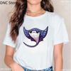 New Women Shark T Shirt Watercolor Shark Shirts,Manta Ray, Marine Creatures, Whale Print Tshirt,Summer Beach Vacation Tshirt Top