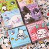 Cartoon Stickers Kuromi Kitty Cinnamoroll Pochacco Kawaii Waterproof No Residue For Kids Journal Scrapbooking Student Rewards