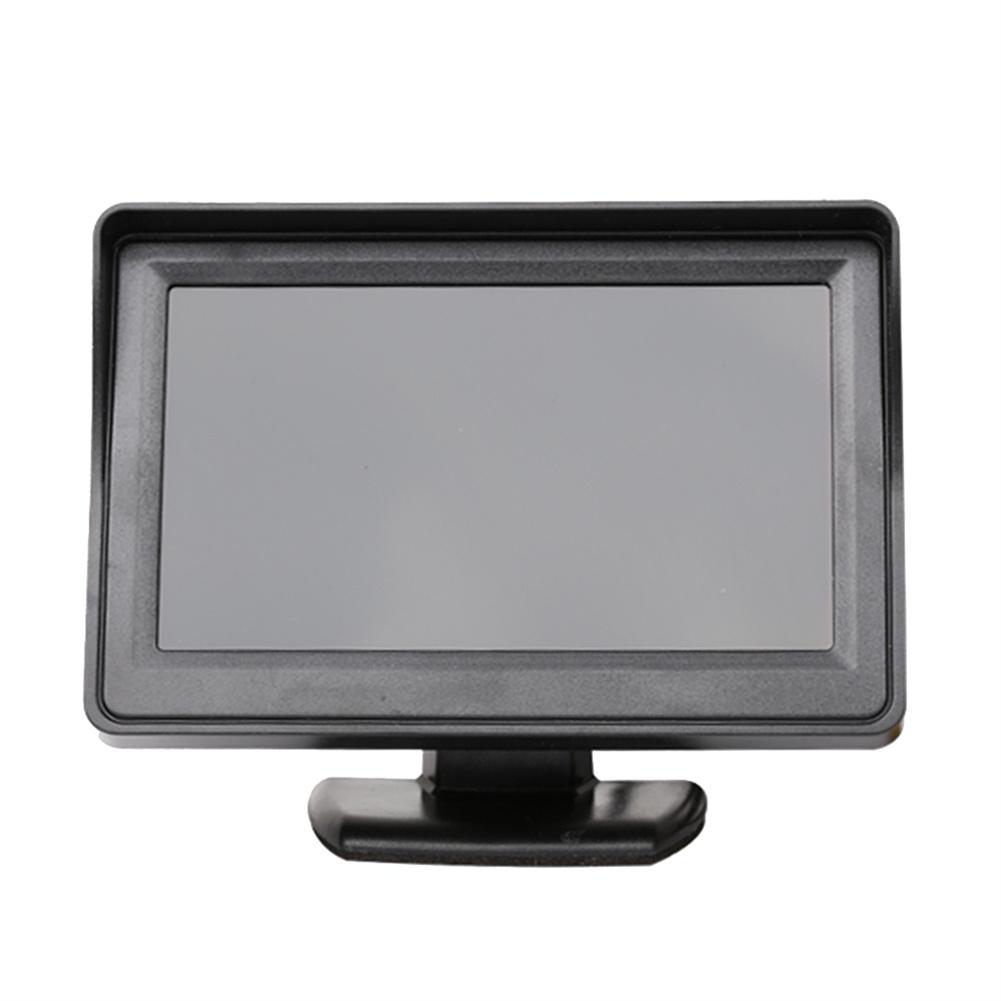 Hd Car Monitor 4.3-inch Screen Tft Lcd Digital Display Two-way Input Sunshade Monitor For Reverse Camera