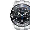 Davosa Nautic Star Chrono Swiss-made Watch, 10 ATM Water Resistant, Silver, Model 163.473.45, for Men