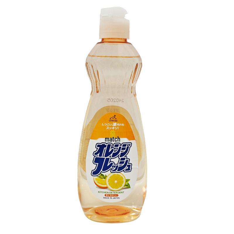 Japanese Rocket Dish Soap - Kitchen Cleaner & Degreaser for Fruits, Vegetables, and Tableware, 600ml.