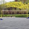Adjustable Portable Badminton & Air Volleyball Net Stand