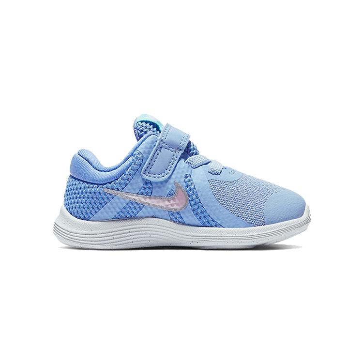 Nike REVOLUTION 4 Hook and loop Low top Running Shoes Blue Infant And Toddler BV7444-400
