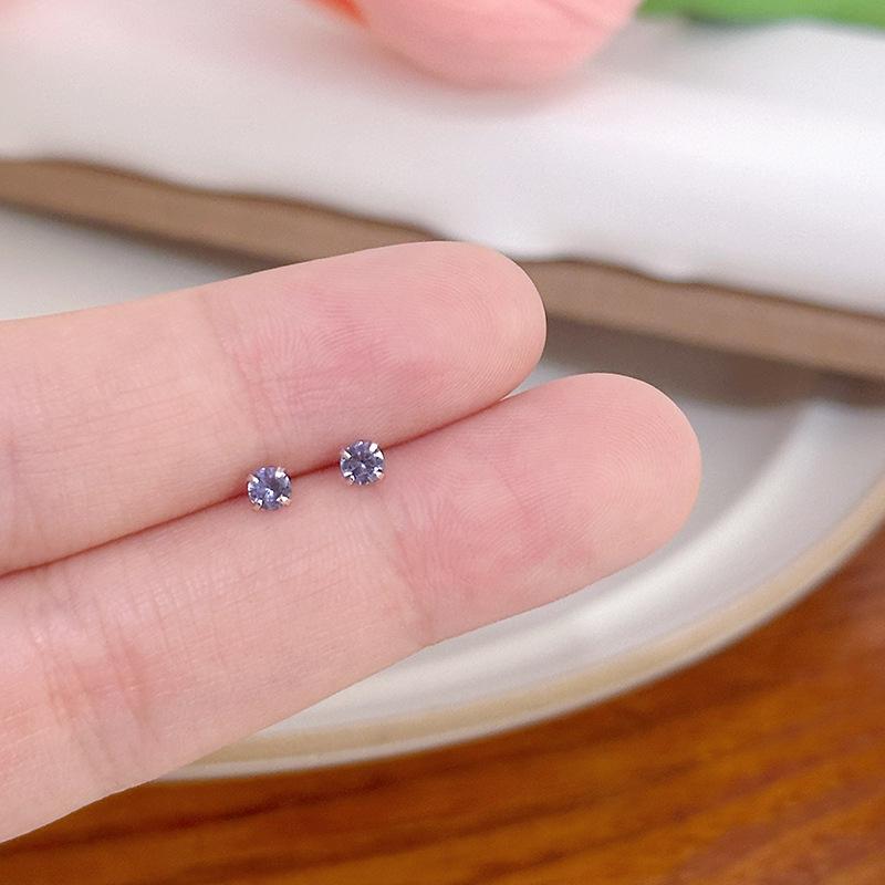 Chic Mini Zircon Earrings: Stylish, Elegant, and Versatile Jewelry for Women