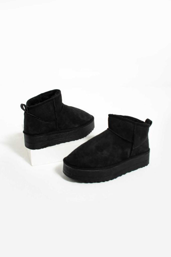 Ženy Moderní stylová móda Kozačky Kozačky Umělá kůže Semiš Silná podrážka Mini Xl Tan