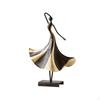 Ballettmädchen Skulptur Leichter Luxus Metall Kunstornament Modernes Design für den Eingangsbereich