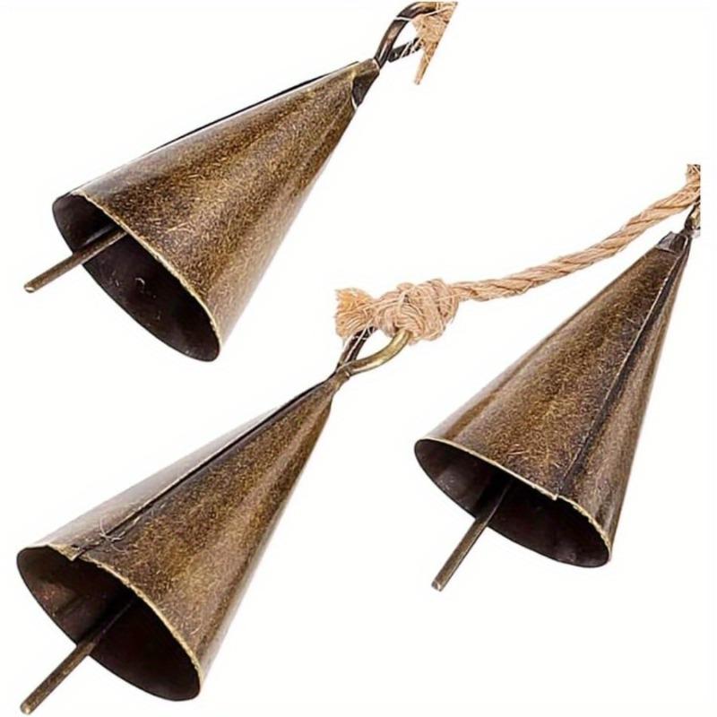 1PC Wind Chime 6 Bells Fortune with Hanging Rings for Indoor Outdoor Use Home Decoration