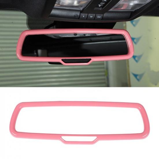 Rosa Rückspiegelabdeckung Zierring für Dodge RAM 1500 10-17 Zubehör