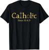 Koszulki męskie i damskie NOWE Katolickie od 33 r. n.e. Krucyfiks Jezus Eucharystia Chrześcijaństwo Koszulka T-Shirt S-3XL