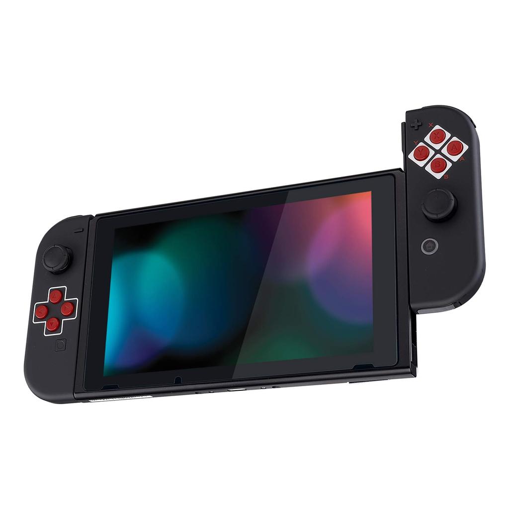 eXtremeRate Retro Design Replacement Shell for Is Not Handheld Controller Housing Case Compatible with Switch Joycon and Switch OLED with Full Set DIY