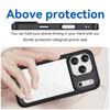 For iPhone 17 Pro Case TPU+Acrylic Protective Clear Phone Cover