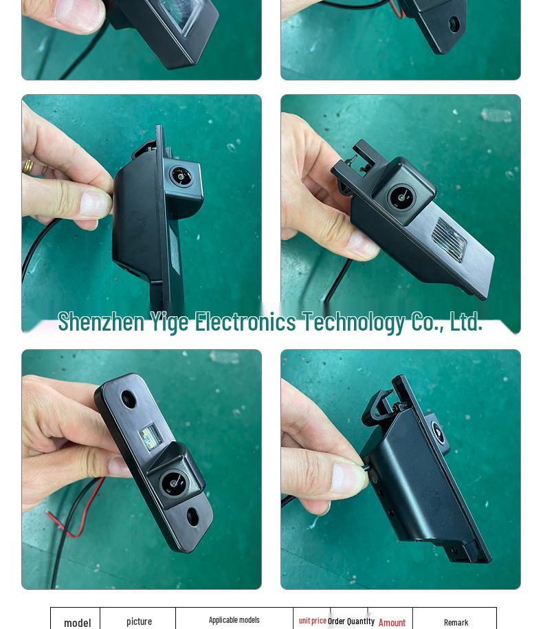 Reversing Camera & License Plate Light for 11 SsangYong Rexton & Actyon Models.