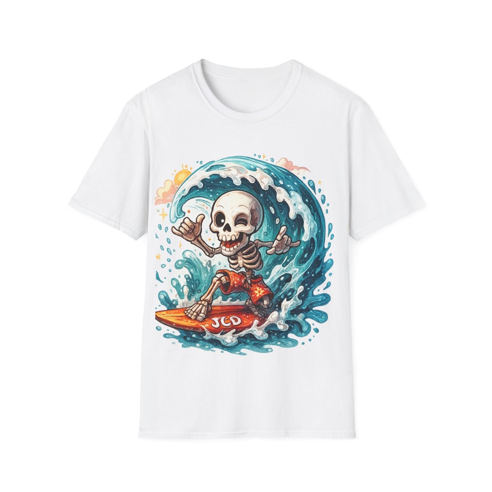 Skeleton surfer T-Shirt S