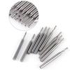 2Mm Single Flute Bits, 10pcs/Set Tungsten Carbide End Mill 1/8'' Shank Milling Cutter Single Flute Spiral Bit CNC Rotary Burrs Kit