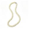 Multi-Layer Beads Women's Necklace Stainless Steel Magnetic Clasp Bohemian Necklace  Party