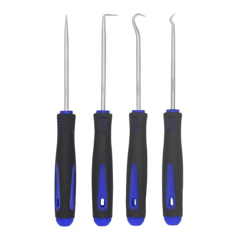 4Pcs Car Oil Seal Screwdrivers Set Car AutoOil Seal O-Ring Seal Gasket Pick Puller RemoverPick Hooks Tools Car Repair Tools