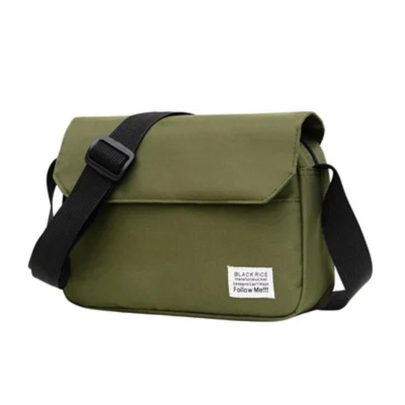 Men Small Oxford Shoulder Messenger Bags Solid Leisure Satchels Crossbody Fashion Street Bags for Male Cross Body Casual 2025