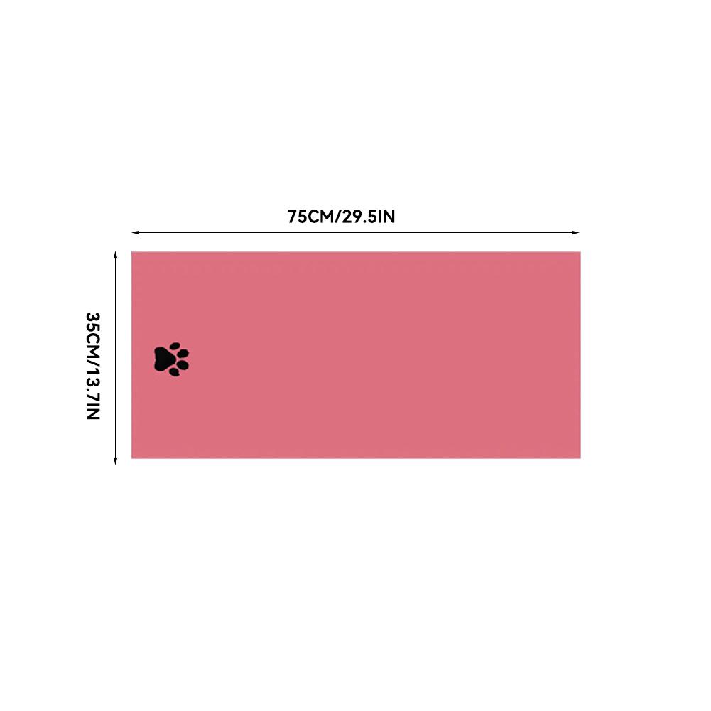 Microfiber Bath Tow Embroidered Super Soft Absorbent Quick Thick Dog Cat Blanet For Dogs Bath Grooming Supplies