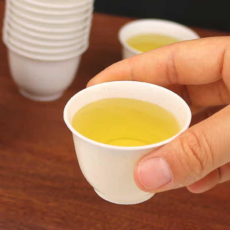 KPT Rice Husk Disposable Kung Fu Tea Cup