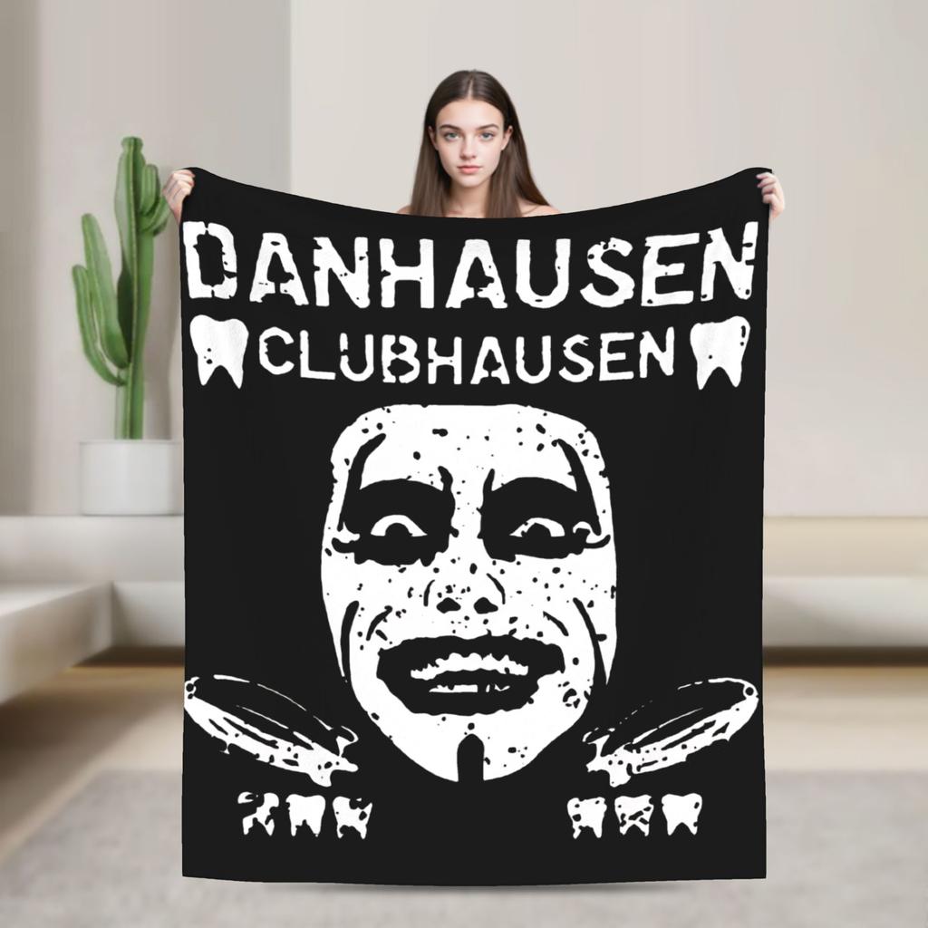 Danhausen Very Evil Funny Wrestling Blanket Coral Fleece Plush Decoration Ultra-Soft Throw Blankets for Sofa Outdoor Quilt