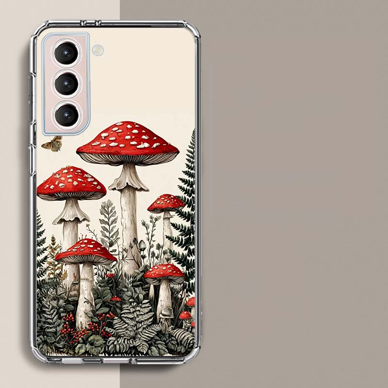 

Colorful Mushroom Phone Case for Samsung A16 A17 A26 A36 A56 A57 A55 A54 A37 A15 A25 A35 A14 A24 A34 Galaxy Note 20 10 A07 A06 A Samsung A71 4G