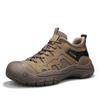 Men's Non-Slip Outdoor Sneakers New Leather Treking Footwear for Men Casual Hiking Shoes Travel Climbing Camping Trainers