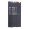 12 Pcs Sublimation Ink Pen Set Multicolor 0.4mm Fine Tip Heat Transfer Pen with Number 6 Adapter