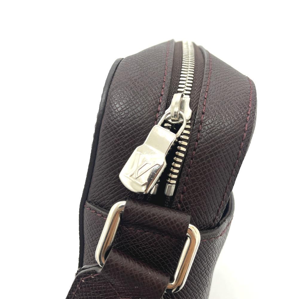 Louis Vuitton M34410 Anton Messenger PM Crossbody Shoulder Bag  Acajou wine-red