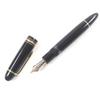 Great MONTBLANC fountain pen Meisterstuck 149 Cap type Black gold 18K mens Used