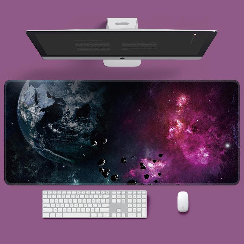 Extra Large Starry Sky Gaming Mouse Pad – Non-Slip, Thick for Dormitory or Office