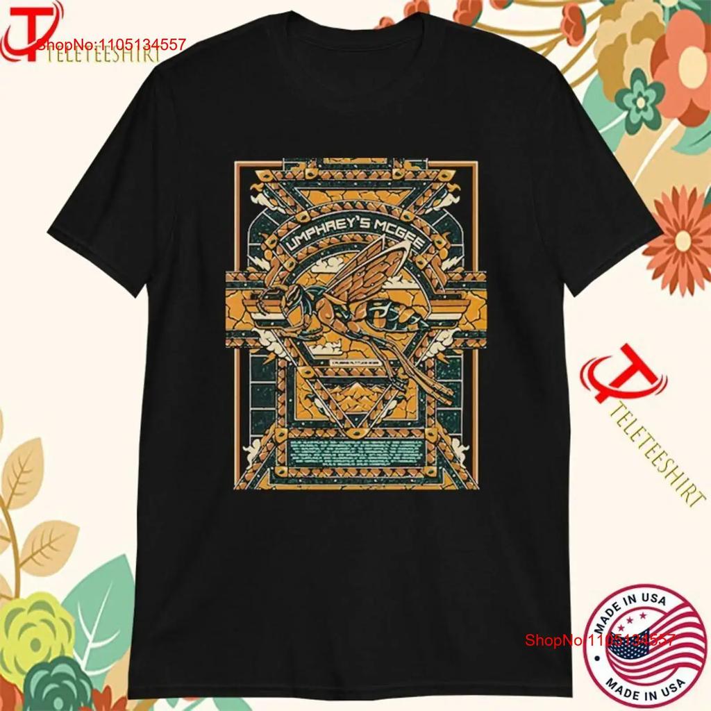 Umphrey S McGee Cruising Altitude Tour Dates Bee T Shirt Vintage Washed Graphic Breathable Fashion Designer Clothes