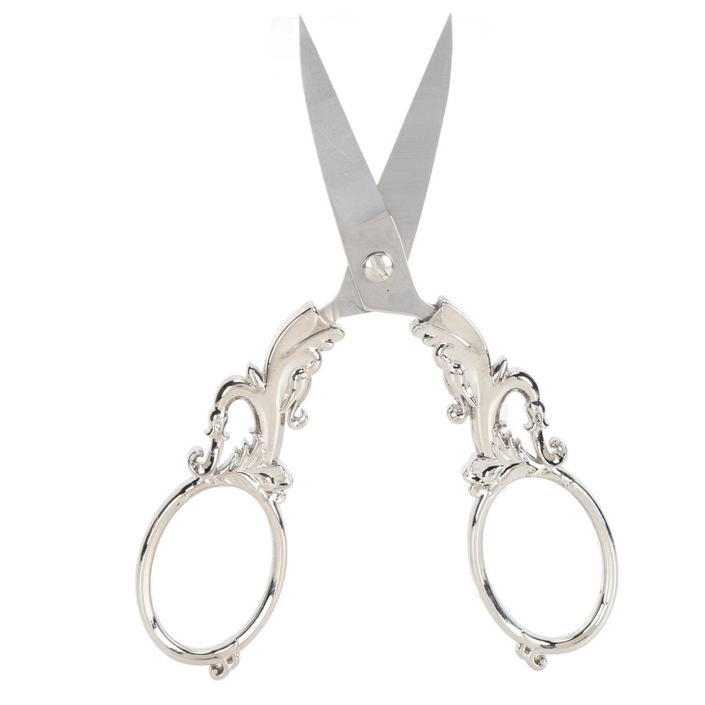 5in Embroidery Scissors Stainless Steel Tip Multifunctional Portable Vintage Scissors for Handmade