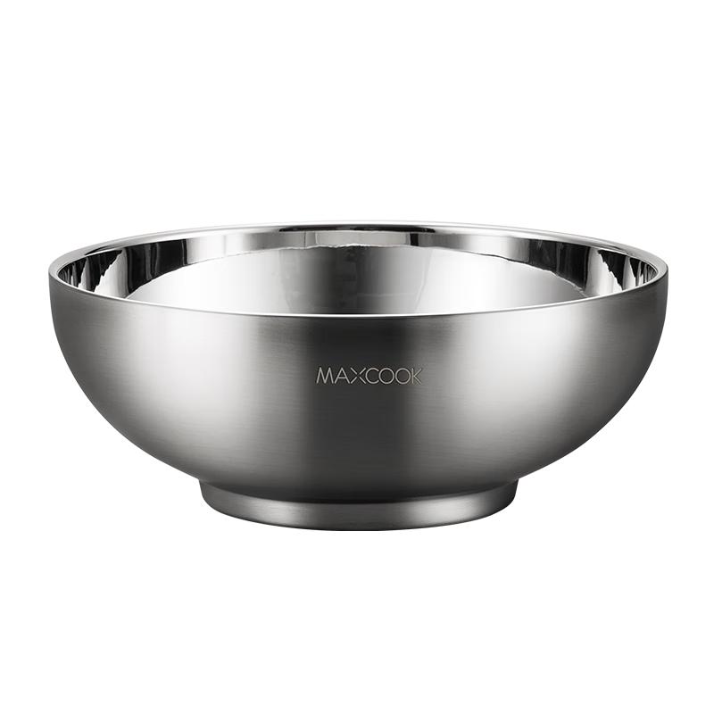 MAXCOOK 316L Stainless Steel Insulated Bowl 22cm