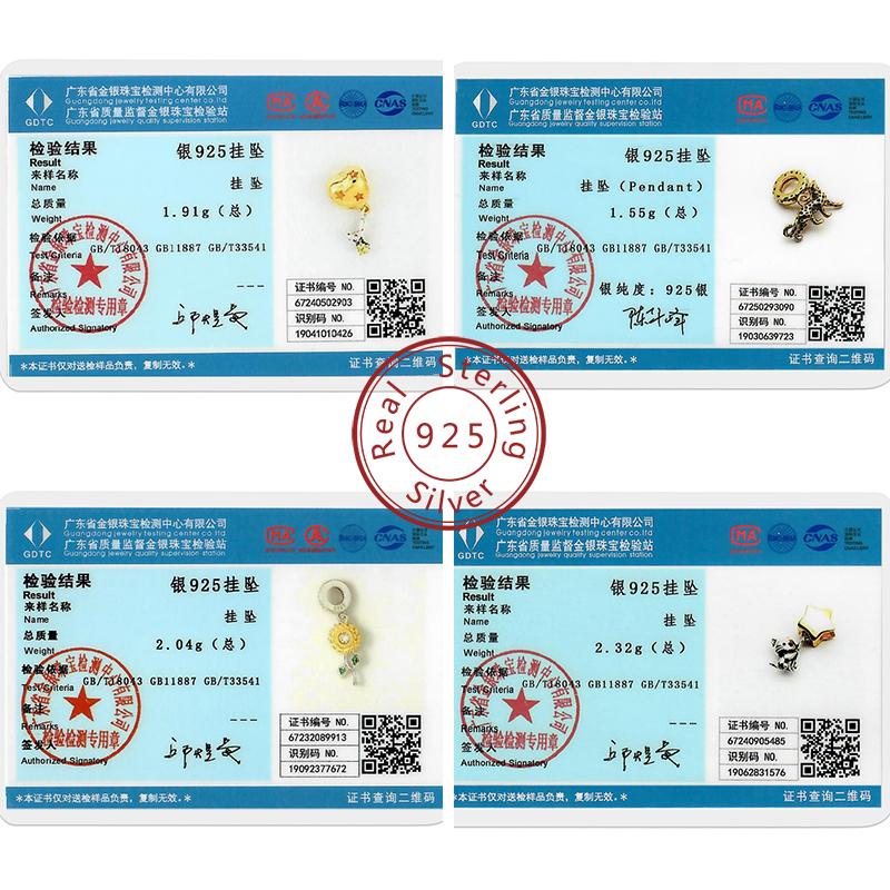 Original Charms Beads Copper Golden Bow Leopard Cat Dog Sunflower Beads Fit Pendant Bracelet Women Jewelry Gift