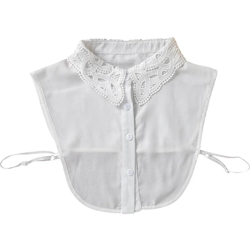 

Женский осенний накладной воротник корейский съемный ложный воротник съемный лацкан блузки эластичный воротник галстук женские аксессуары для одежды