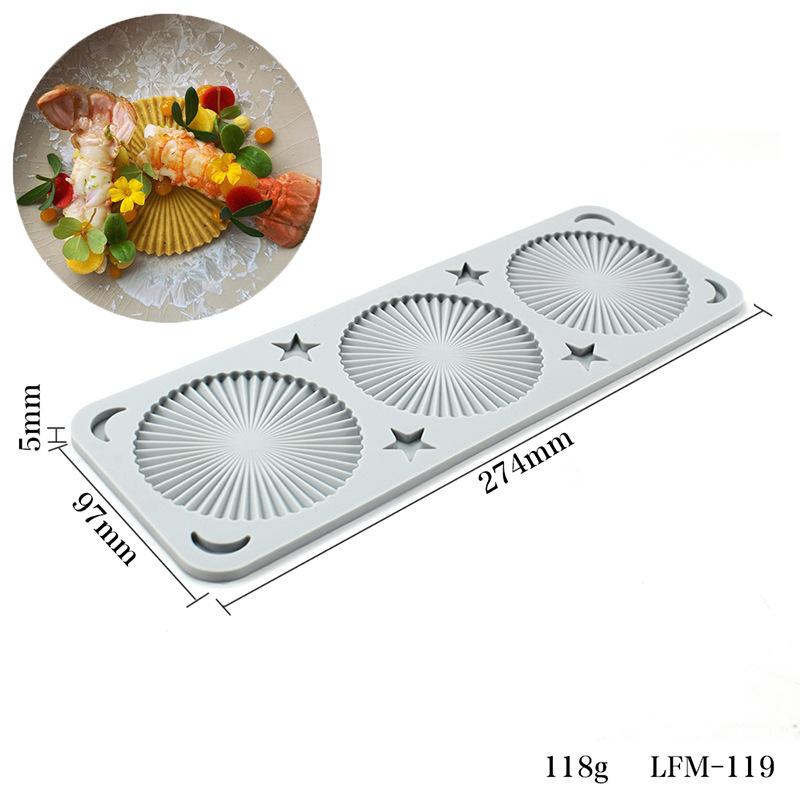 Decorative Lace Mat Sugar Craft Fondant Cake Molds Flower Leaf Shape Silicone Fondant Molds Chocolate Mold For Sugar Craft /Gum+