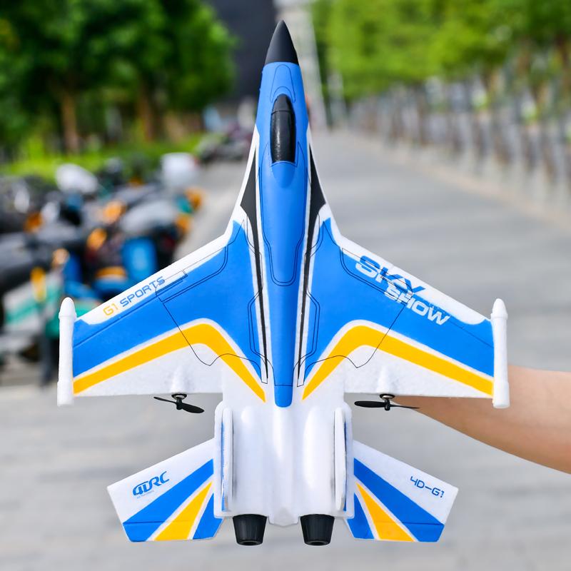 G1 Drone Fighter Remote Control Aircraft Foam Electric Outdoor Remote Control Aircraft Professional Glider Children's Boys Toys