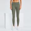 Women's High Waist Side Pocket Yoga Pants - Nine-Point Stretch Sports Leggings