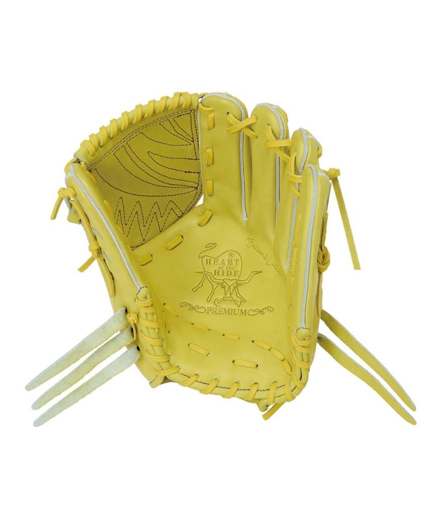 Rawlings PREMIUM GH5HPA15W Baseball Jazz Throw HOH® Glove, Hardball, Pitcher's Glove, Yellow, 11.75 Inches, Right-Handed