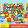 Educational Plastic Number Bead Sequencing Toy For Preschool Kids Learning And Fine Motor Skills Development