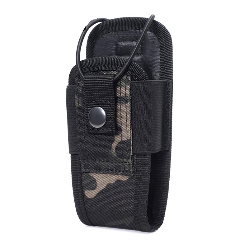 1000D Tactical Molle Radio Walkie Talkie Pouch Waist Bag Holder Pocket Portable Interphone Holster Carry Bag For Hunting Camping