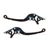 Left Right Clutch Brake Handle Levers Perch for Motorbike Scooters 1 Pair Handlebar Clutch Lever for Most Model