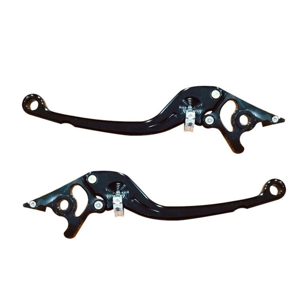 Left Right Clutch Brake Handle Levers Perch for Motorbike Scooters 1 Pair Handlebar Clutch Lever for Most Model