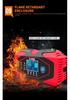 E-FAST 12V/24V Dual Voltage Smart Car & Motorcycle Battery Charger with Screen Display
